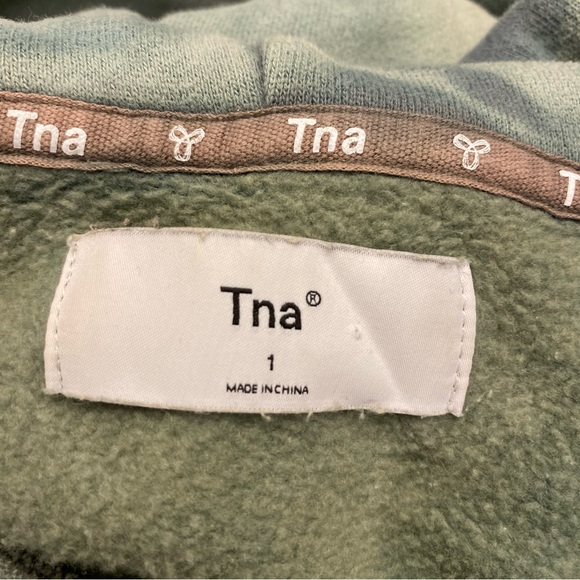 TNA hoodie tye dye size 1 comfy oversized fit - Picture 3 of 6